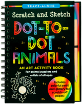 Dot-to-Dot Animals Scratch and Sketch