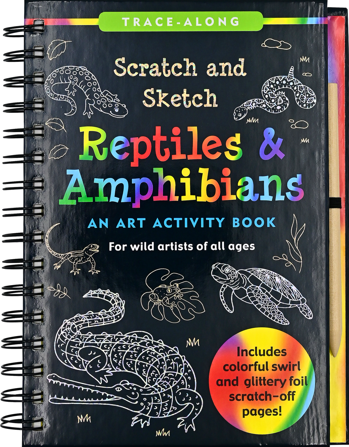 Reptiles  & Amphibians Scratch & Sketch