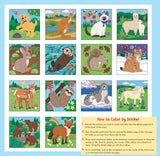 My First Color-by-Sticker Book -- Furry Friends