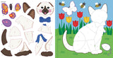 My First Color-by-Sticker Book -- Furry Friends