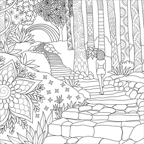 Artist's Coloring Books: Boho Dreams