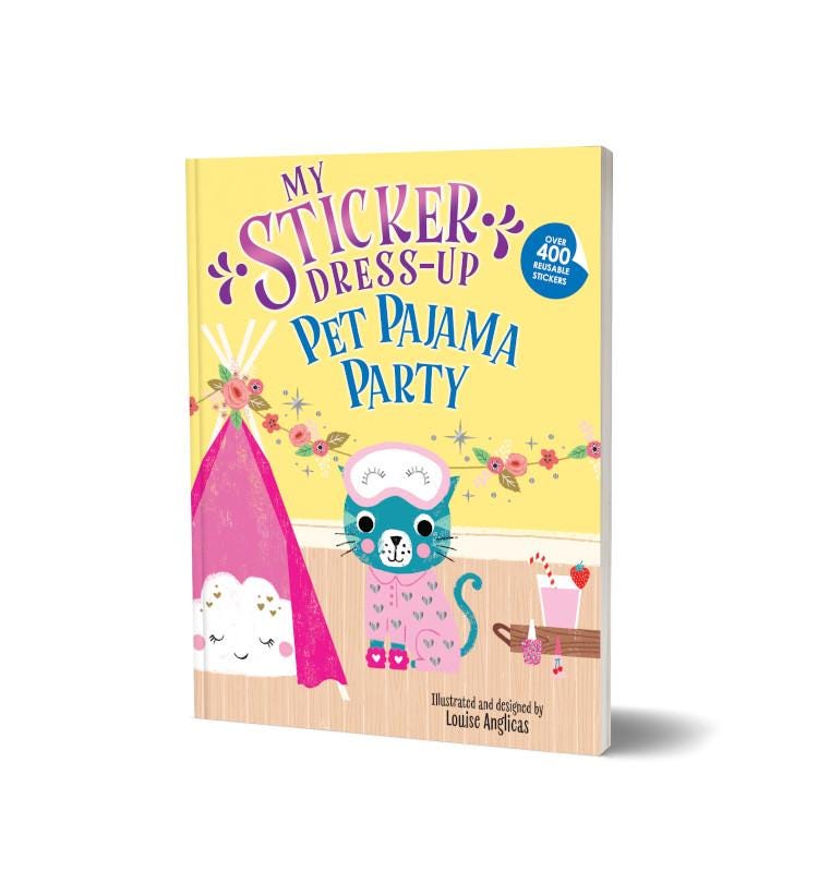 My Sticker Dress-Up: Pet Pajama Party!