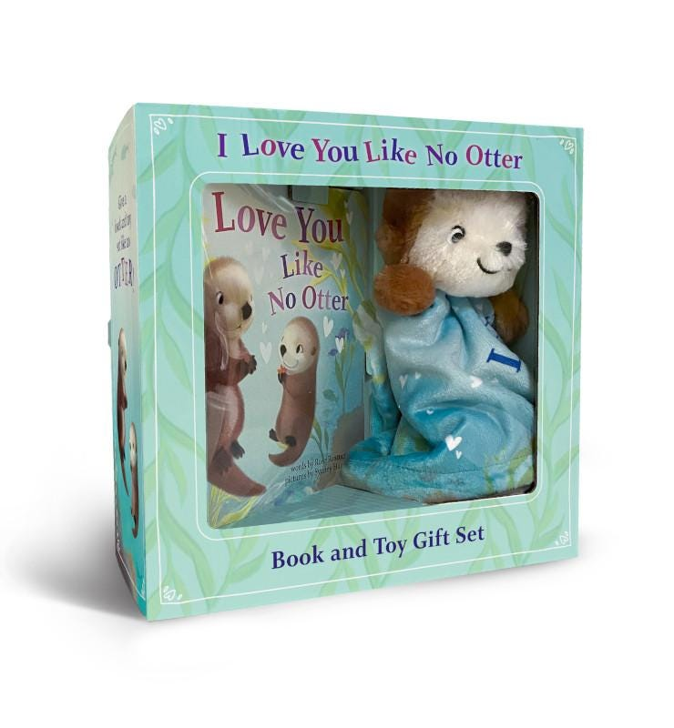 I Love You Like No Otter Book and Toy Set