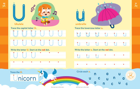 Brain Quest Learn to Write: Letters