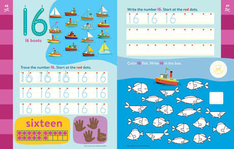 Brain Quest Learn to Write: Numbers