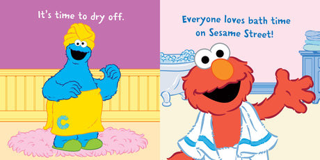 Sesame Street: Let's Take a Bath! Indestructibles Book