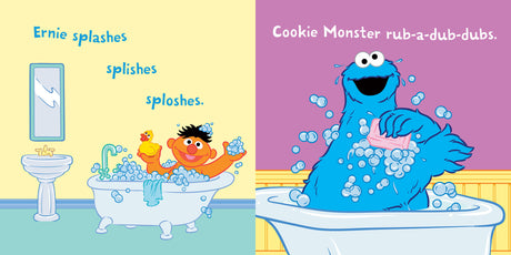 Sesame Street: Let's Take a Bath! Indestructibles Book