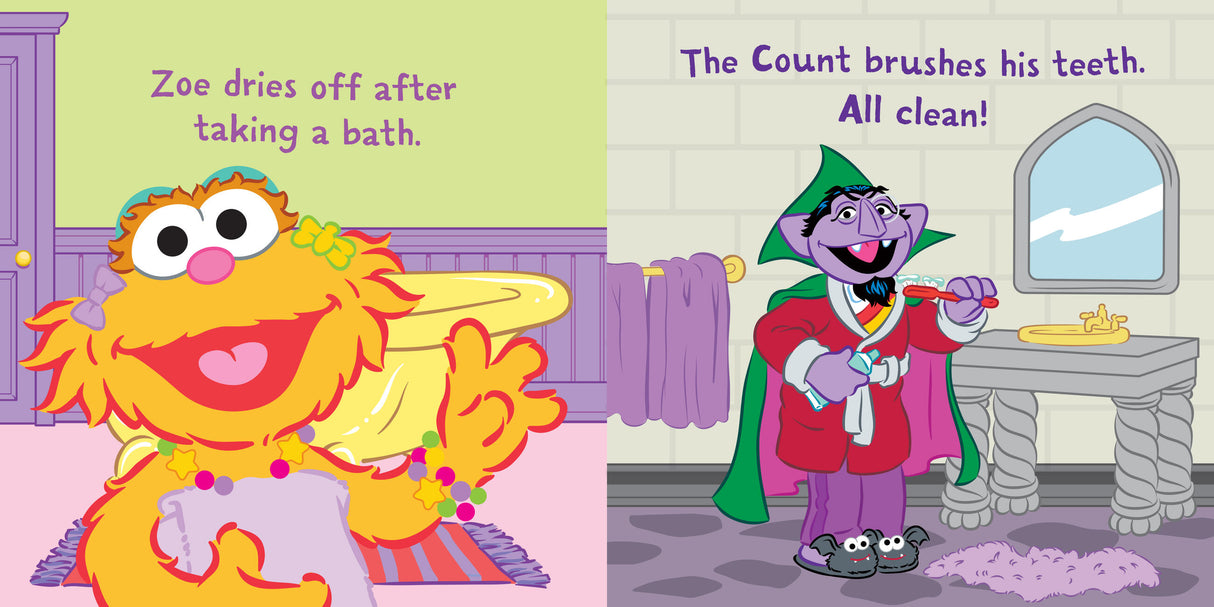 Sesame Street: Time for Bed! Indestructibles Book