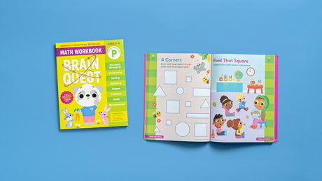 Brain Quest Math Workbook: Pre-Kindergarten