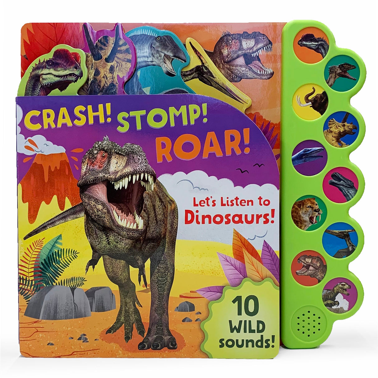 Crash! Stomp! Roar Let's Listen to Dinosaurs