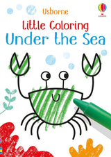 Usborne Little Coloring Under the Sea