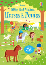 Usborne Little First Stickers Horses and Ponies