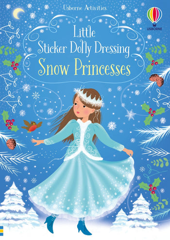 Usborne Little Sticker Dolly Dressing Snow Princess