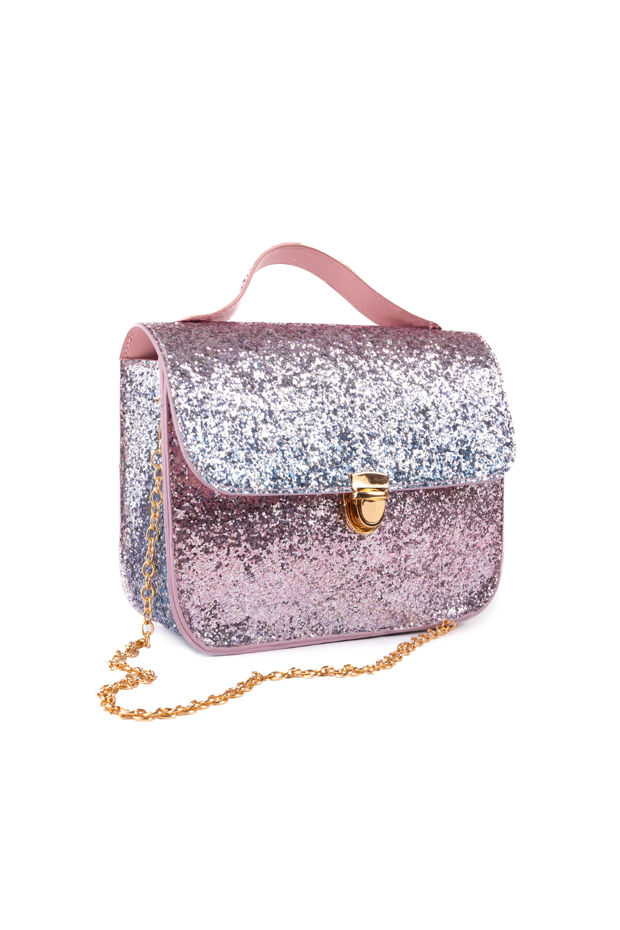 Skyline Sparkle Party Purse, Pink