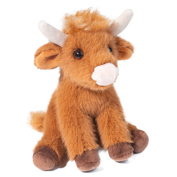 Set di 4 sottobicchieri in legno singoli Highland Cow Coasters Set di 4 sottobicchieri in legno singoli Highland Cow Coasters