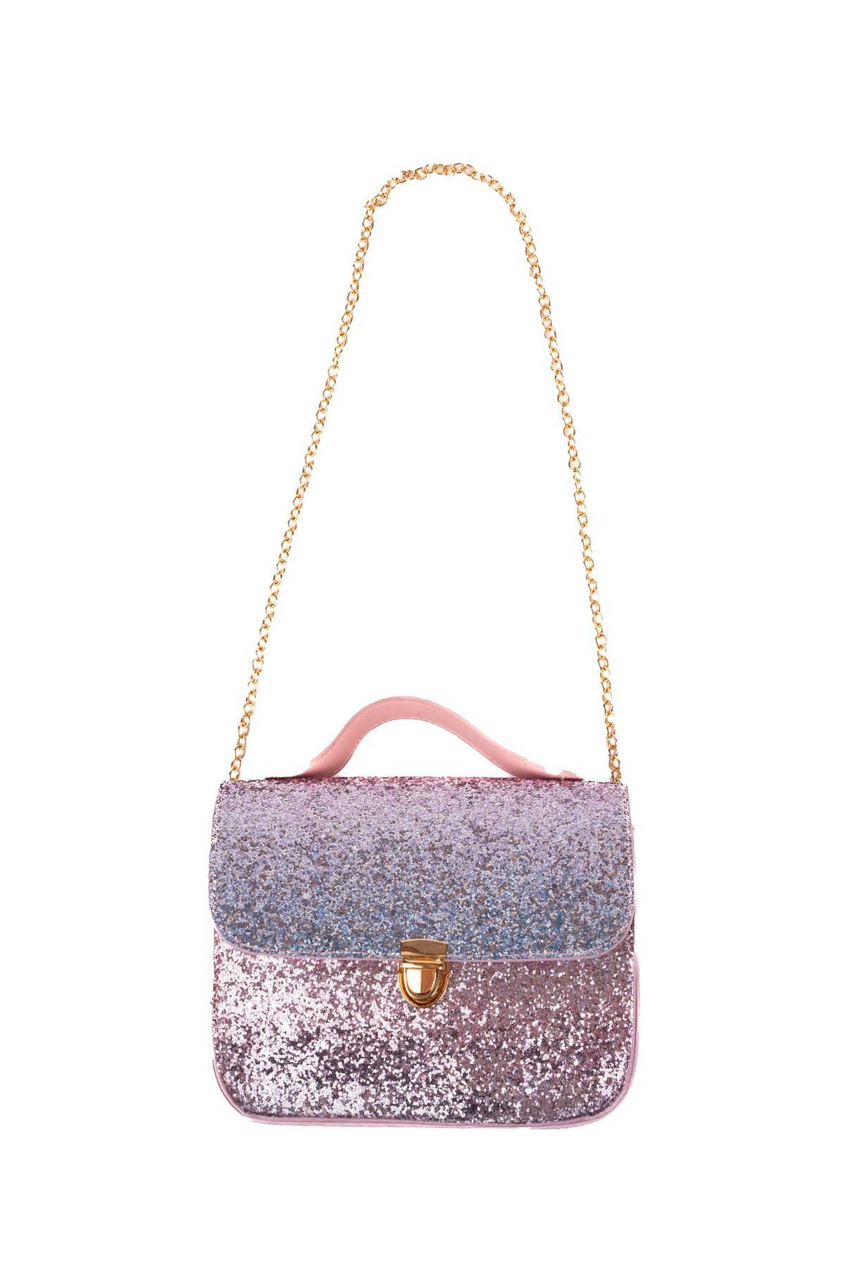 Skyline Sparkle Party Purse, Pink