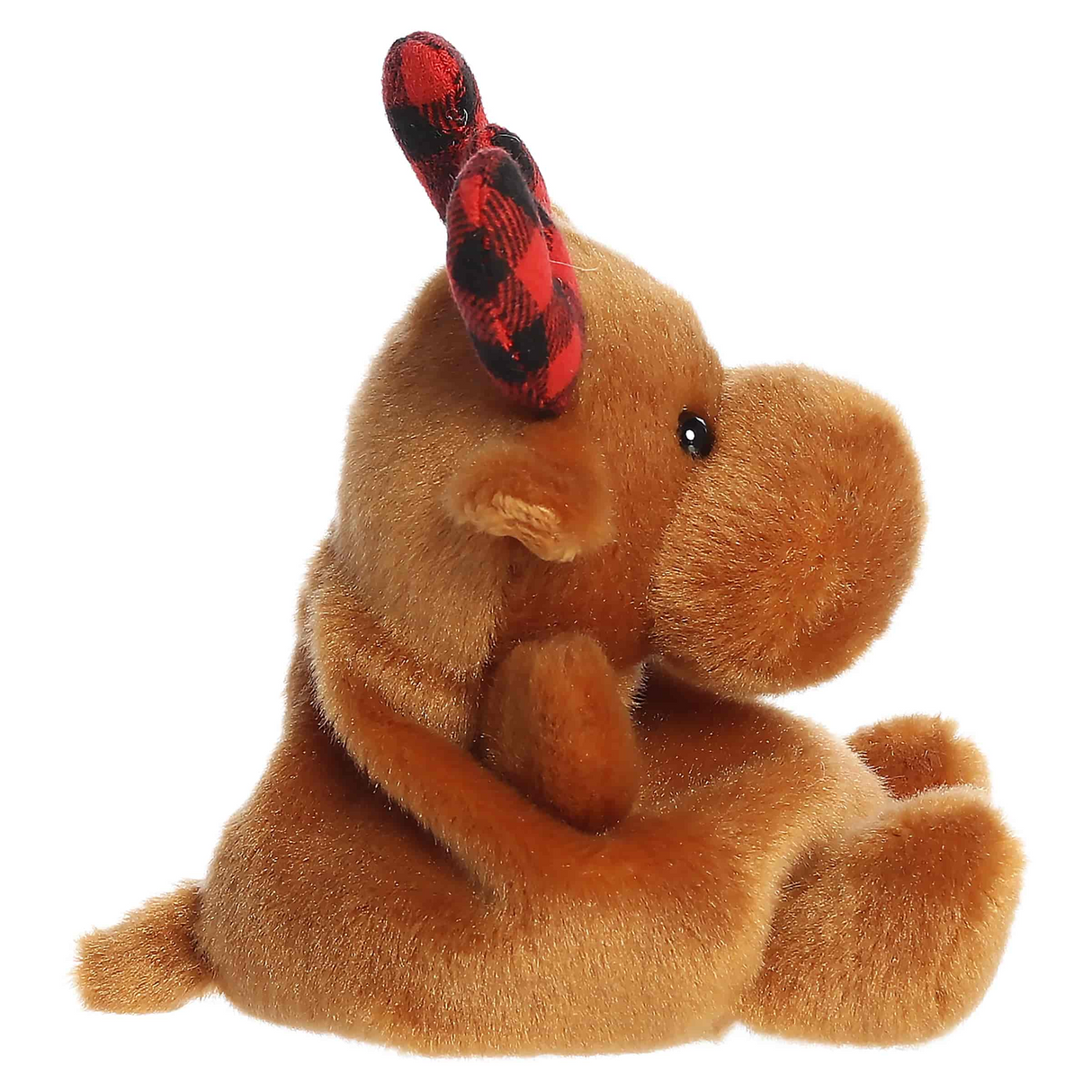 Clove Plaid Moose Palm Pal