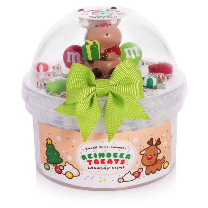 Reindeer Treats Crunchy Kawaii Slime