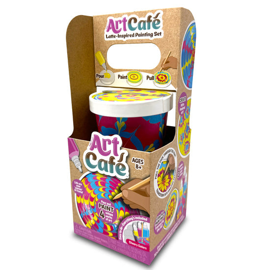 ArtCafe Latte Inspired Painting Set Cheery Colors