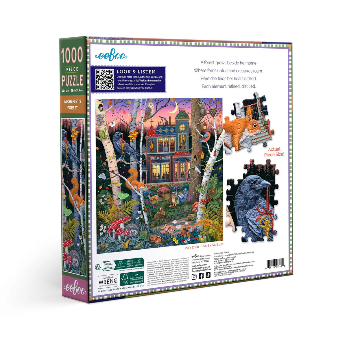 Alchemist's Forest 1000 Piece Puzzle