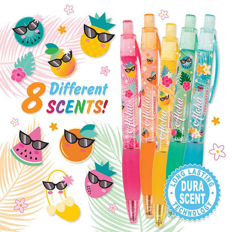 Aloha Unicorn Glitter Gel Smens Set of 8