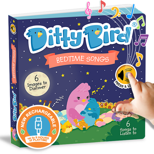 Ditty Bird Bedtime Songs Talking Book