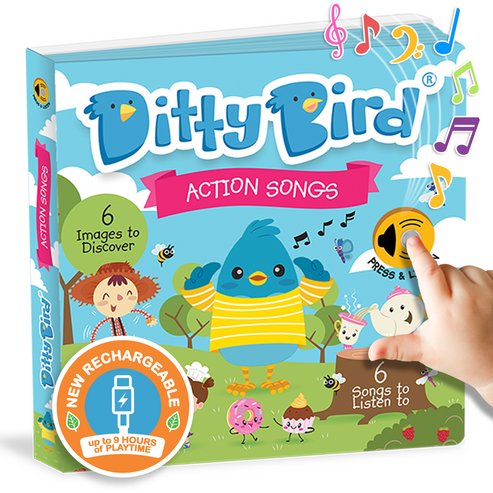 Ditty Bird Action Songs Talking Book