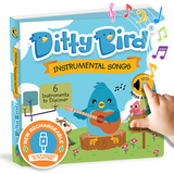 Ditty Bird Instrumental Children's Songs Talking Book