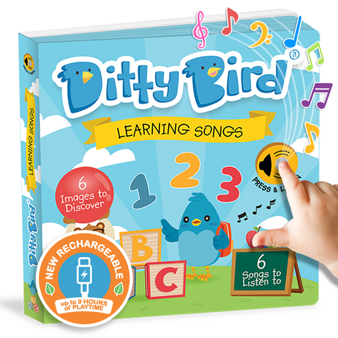 Ditty Bird Learning Songs Talking Book