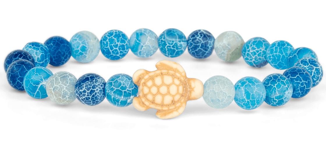 Fahlo Bracelet Turtle Aqua Blue