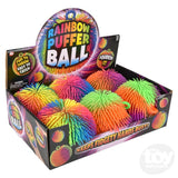 Rainbow Puffer Ball 7"