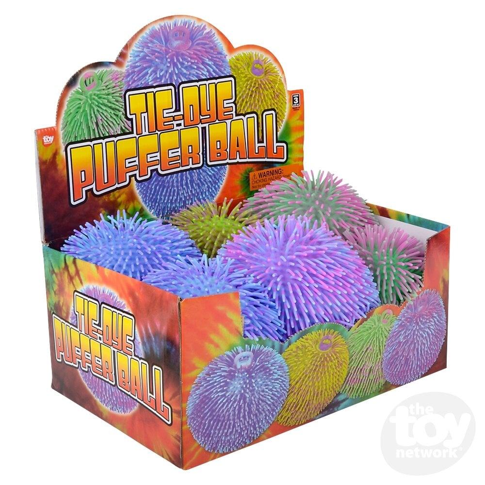 Tie Dye Puffer Ball 9"