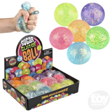 Squeezy Glitter Sugar Ball 2.4"