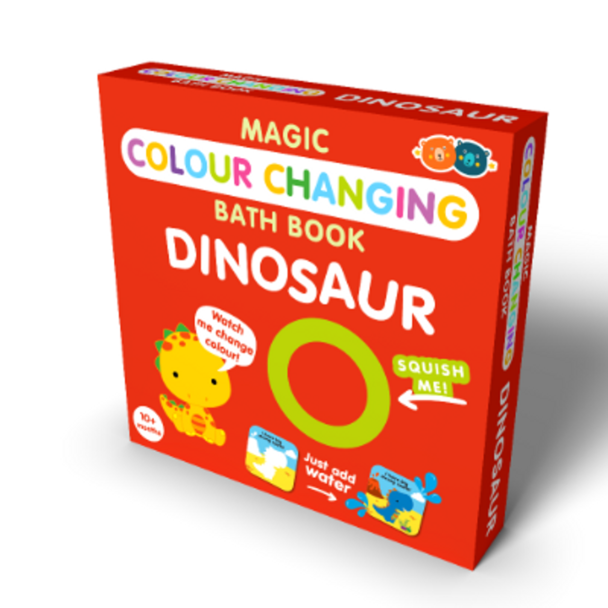 Color Changing Bath Book - Dinosaur