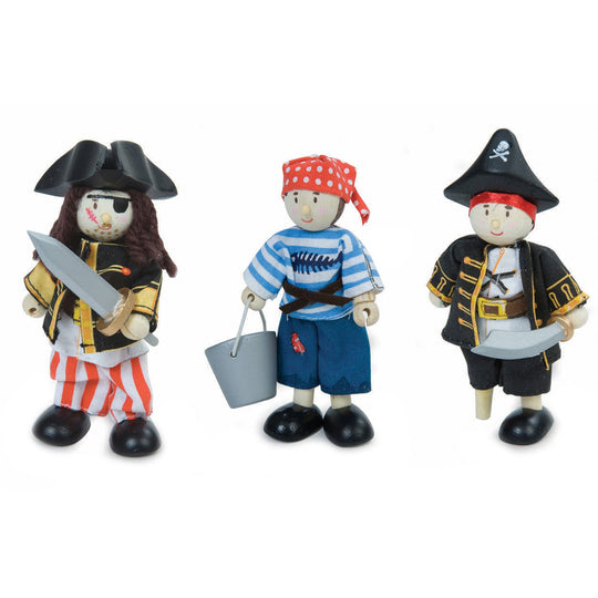 Le Toy Van Pirate Ship Crew Figures