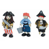 Le Toy Van Pirate Ship Crew Figures