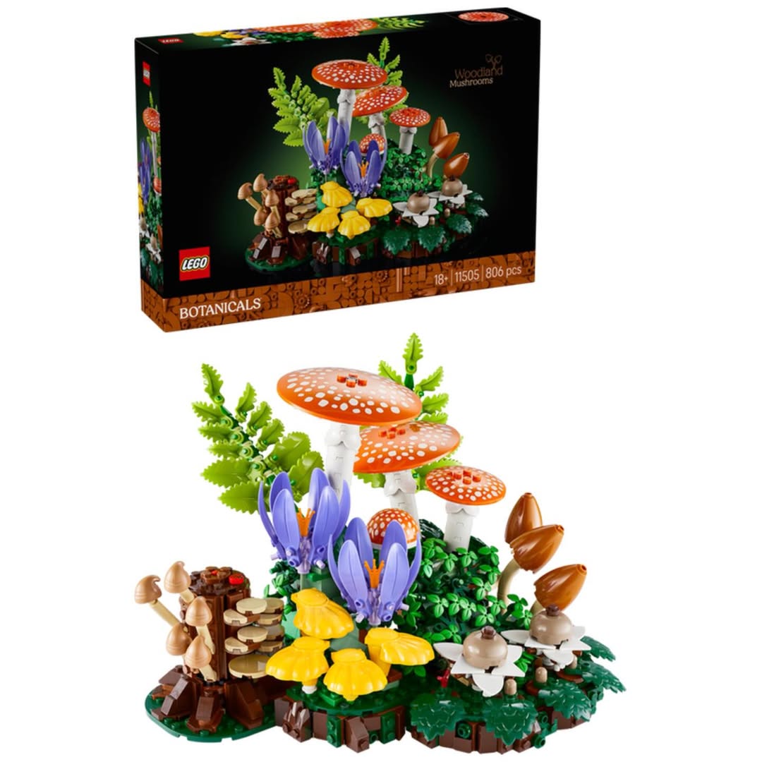 LEGO Icons 11505 Woodland Mushrooms