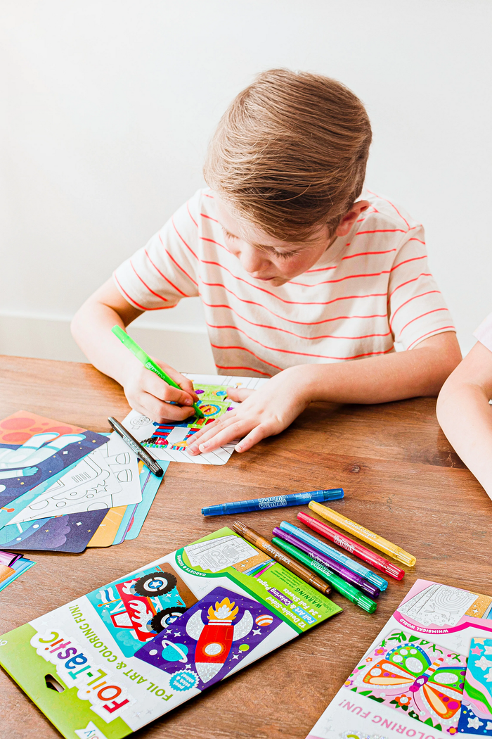 Foil-tastic Foil Art & Coloring Whimsical World