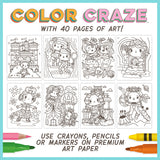Color Craze Coloring Book Princess