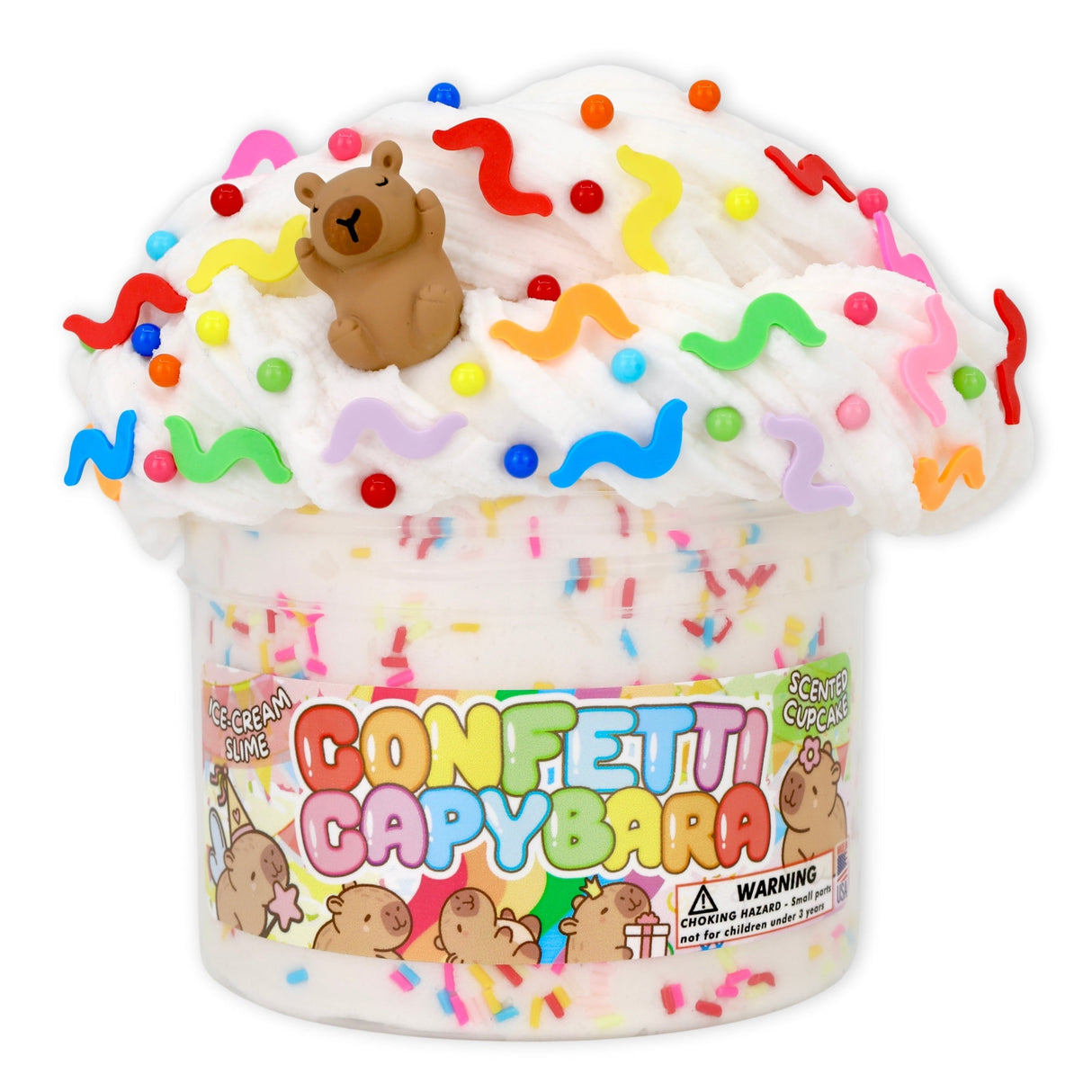 Confetti Capybara Dope Slimes