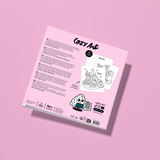 Cozy Art - Calm & Cute Coloring Notebooks - Kawaii
