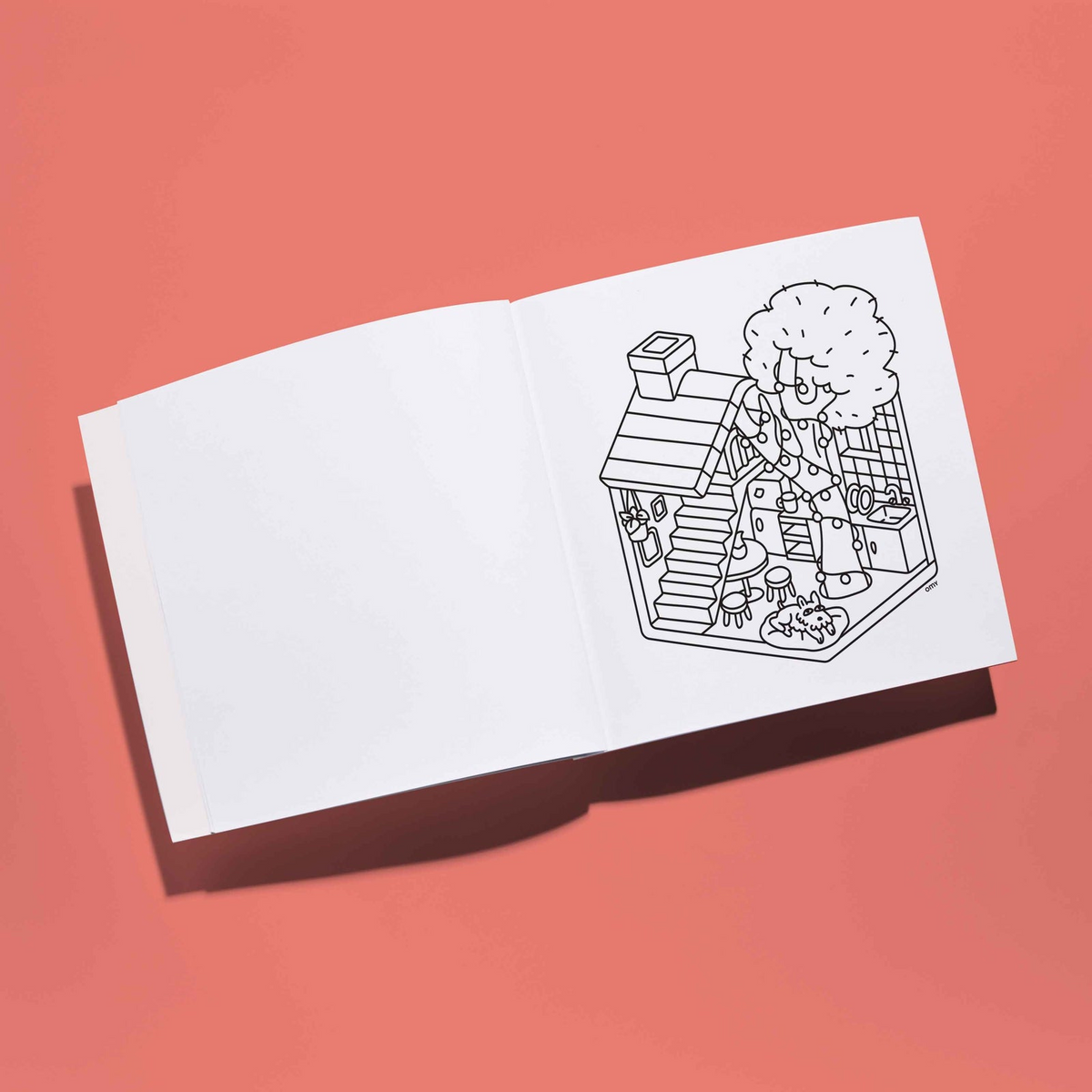 Cozy Art - Calm & Cute Coloring Notebooks - Yummy Food