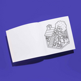 Cozy Art - Calm & Cute Coloring Notebooks - Tiny House