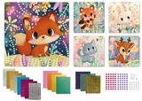 Stick'N Fun - L - Mosaics - Soft Animals - 5y+