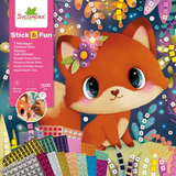 Stick'N Fun - L - Mosaics - Soft Animals - 5y+