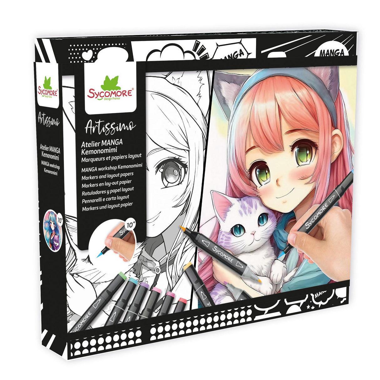 Manga - L Layout And Markers - Kemonomimi - 10y+