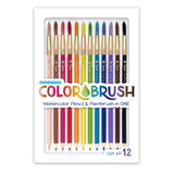 Color Brush Watercolor Pencil & Paintbrush in One - Set of 12
