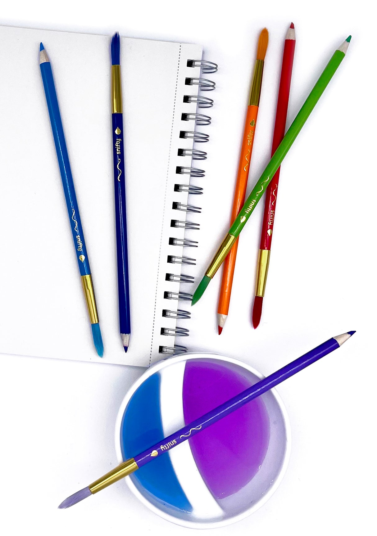 Color Brush Watercolor Pencil & Paintbrush in One - Set of 12