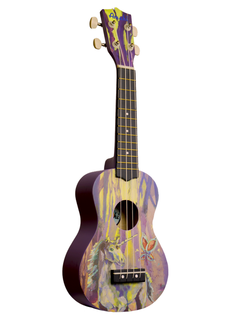 Amahi Enchanted Forest Unicorn Ukulele