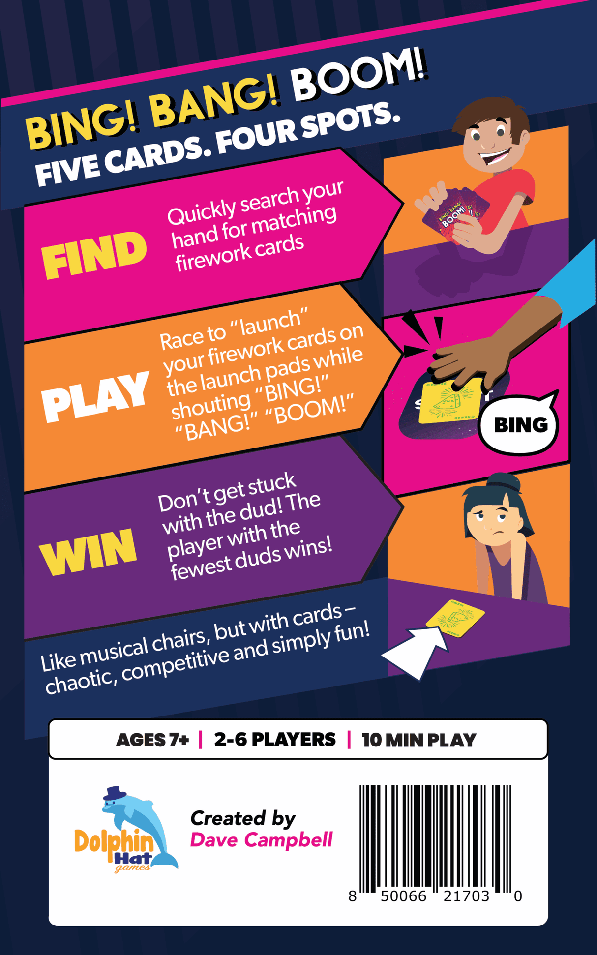 Bing! Bang! Boom! Card Game
